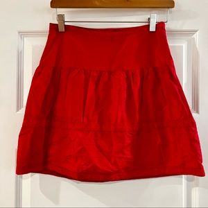 Talbots Kids Silk Taffeta side zip skirt with tulle lining - girls size  14